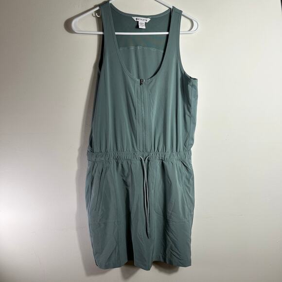 Athleta Expedition Dress Women's Size 6 Grey Blue Shorts Tennis Pickleball - Picture 4 of 8